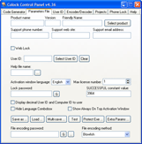 Colock Software Copy Protection Parameters File