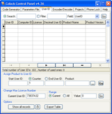 Colock Software Copy Protection User ID Page